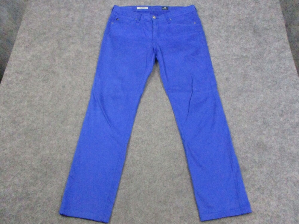 AG Adriano Goldschmied Jeans Womens 28R Blue The Stilt Cigarette Leg Pants Ankle